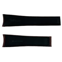 Load image into Gallery viewer, New Tag Heuer genuine leather strap, dark brown 22mm