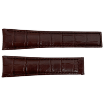 Load image into Gallery viewer, New Tag Heuer genuine leather strap, dark brown 22mm