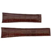 Load image into Gallery viewer, New Tag Heuer watch Alligator dark brown strap 22mm
