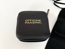 Load image into Gallery viewer, Panerai nylon watch travel case with velvet pouch