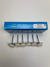 Load image into Gallery viewer, Polirapid Round Cotton Polishing Brushes - 21 mm, 6 Pack