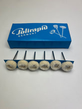 Load image into Gallery viewer, Polirapid Round Cotton Polishing Brushes - 21 mm, 6 Pack