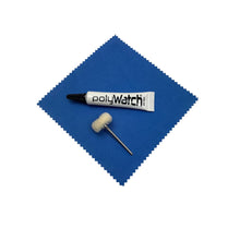 Load image into Gallery viewer, PolyWatch Plastic Crystal Polish Kit with Cloth and Brush