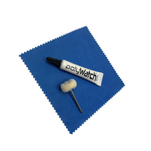 Load image into Gallery viewer, PolyWatch Plastic Crystal Polish Kit with Cloth and Brush