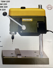Load image into Gallery viewer, Proxxon TBM 220 Bench Drill with Geared Chuck