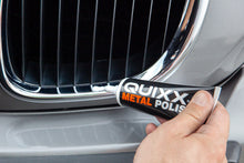 Load image into Gallery viewer, QUIXX Metal Restoration Kit Polish + Sandpapers Restores Gloss & Brushed Metals, High Performance Polish, ref. 10206