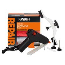 Load image into Gallery viewer, QUIXX Dent Repair Kit Bridge Puller + Glue Gun Removes Dents No Paint Damage, All Inclusive Kit, ref. 10204