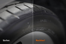 Load image into Gallery viewer, QUIXX Black Tyre Colour, Tire Restorer Deep Black 2-Step Kit, ref. 10192