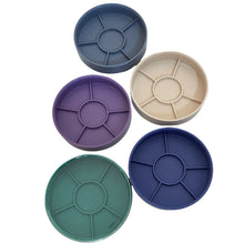 Load image into Gallery viewer, Boley Round Watchmaker Trays Set - 5 Stackable Trays with Transparent Lids