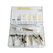 Load image into Gallery viewer, Set of 23 pairs of hands for quartz clocks UTS 838, UTS 817