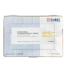 Load image into Gallery viewer, Set of 23 pairs of hands for quartz clocks UTS 838, UTS 817