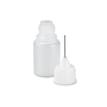 Load image into Gallery viewer, Set of 9 bottles, 5 - 50 ml, white with caps, dosing aids and funnel
