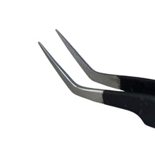 Load image into Gallery viewer, Shinezy C10 ESD curved tweezer, non-magnetic for watchmakers and jewellers, 120mm