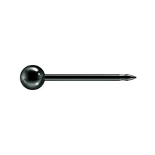Load image into Gallery viewer, Studex black ball earrings, 4mm, 7517-0300