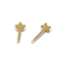 Load image into Gallery viewer, Studex Gold-Plated Baby Daisy October Rose Earrings, 3mm, 7581-6015