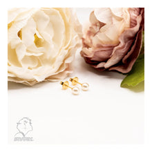 Load image into Gallery viewer, Studex Gold-Plated Earrings with Pearl, 5mm 7521-0675