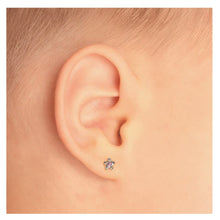 Load image into Gallery viewer, Studex Gold-Plated October Rose Flower Earrings, 3mm 7581-6510