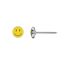 Load image into Gallery viewer, Studex Happy Face (Smiley) Earrings, 5mm, 7512-0604