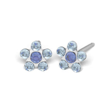 Load image into Gallery viewer, Studex steel Light Sapphire Sep Earrings, 5mm 7512-6399