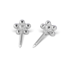 Load image into Gallery viewer, Studex steel Tanzanite April Crystal Earrings, 5mm, 7512-6284