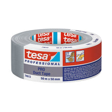 Load image into Gallery viewer, Tesa Pro Duct Tape - Grey, 50 m x 50 mm for Professional Repairs