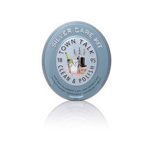 Load image into Gallery viewer, Town Talk silver care kit clean and polishing