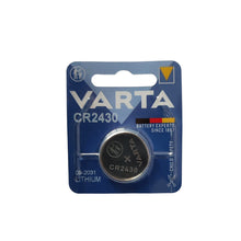 Load image into Gallery viewer, Varta CR 2430 lithium coin battery