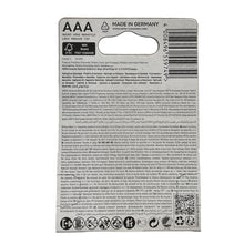 Load image into Gallery viewer, Varta Longlife Power alkaline battery set of 4 LR06 AA