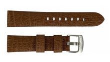 Load image into Gallery viewer, Vegan Apple fibres dark brown watch graduated strap 20mm