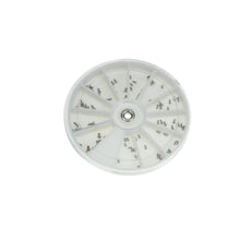 Load image into Gallery viewer, Watchmaker storage box for screws, crowns, tubes, tube gaskets, jewellery solders