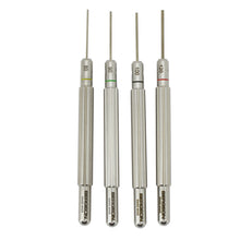 Load image into Gallery viewer, Bergeon 16988-P04 watch band/strap pin punch tool kit 4 piece set in pouch