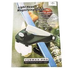 Load image into Gallery viewer, Bergeon 7826 light head magnifying visor glass