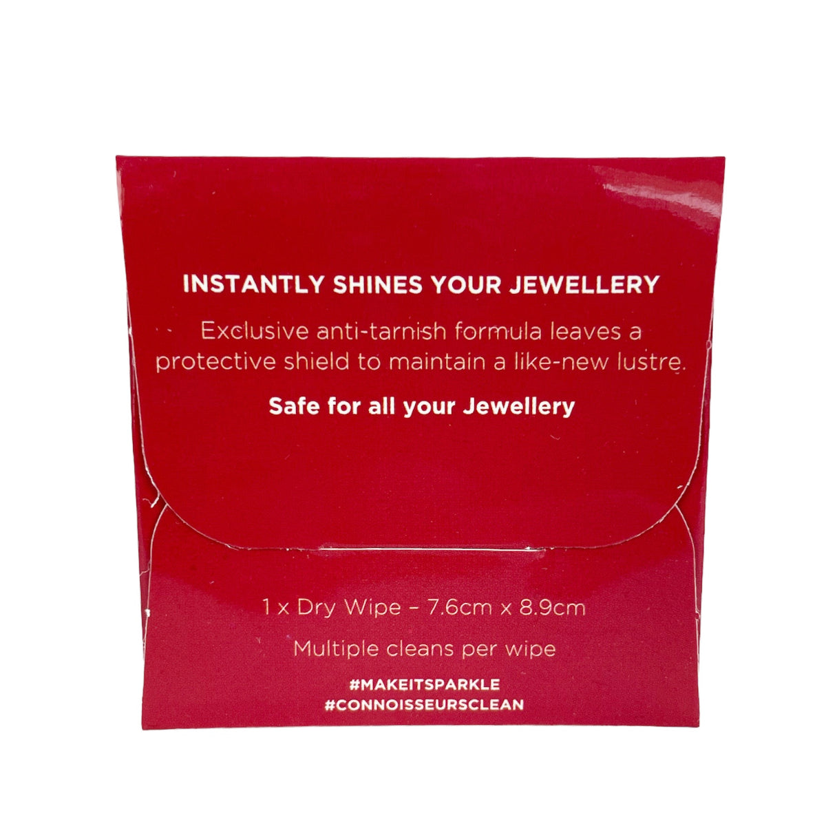 Connoisseurs jewellery dry beauty wipe for gold and silver