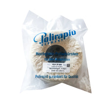 Load image into Gallery viewer, Polirapid polish cotton wheel is of extra-soft cotton 80x25mm