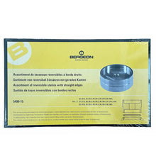 Load image into Gallery viewer, Set of 15 stake swith straight edges (Ø 22 - 36,5 mm) Bergeon 5499-15