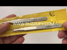 Load and play video in Gallery viewer, Bergeon 7026-PMC-2A special tweezer for hands installing