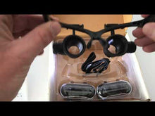 Load and play video in Gallery viewer, Bergeon 5382 watch repair eyeglass magnifier LED