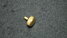 Load image into Gallery viewer, New Seiko 32M29NA1 gold plated crown 3.2x0.6mm

