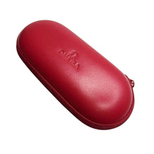 Load image into Gallery viewer, Omega Red Travel Watch Case – Zippered, Foam Insert for 1 Watch
