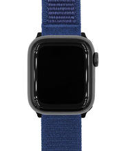 Load image into Gallery viewer, Vocem for Apple Watch Hirsch, Blue 22mm, Adaptors Included
