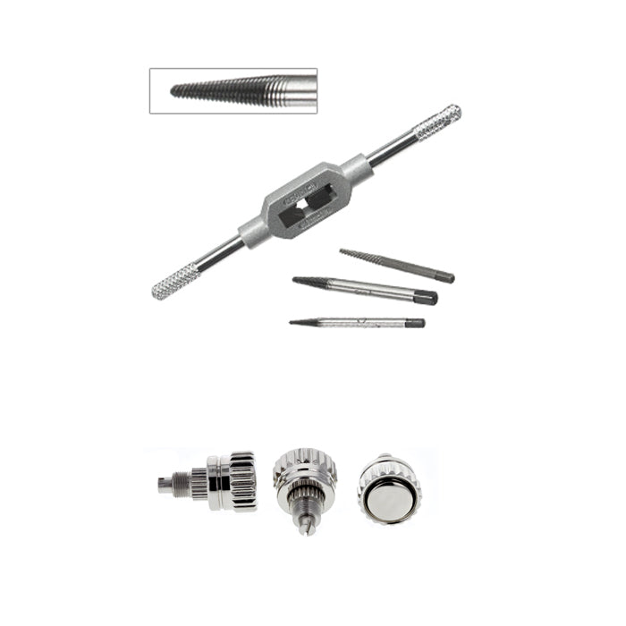 Extractor Tube Set Watchmaker Tool Crown, Pusher Tubes and Helium Valve