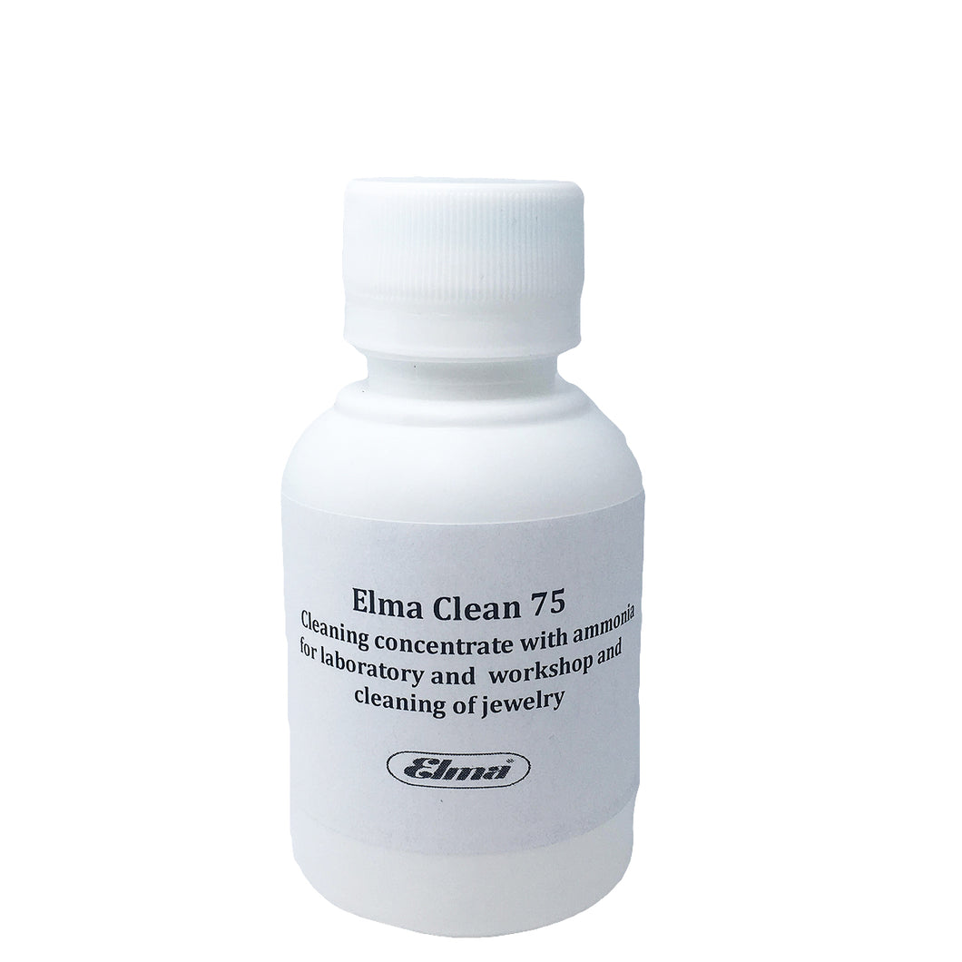 Elma Clean 75 Cleaning concentrate jewellery ultrasonic Gold and Silver 100 ml