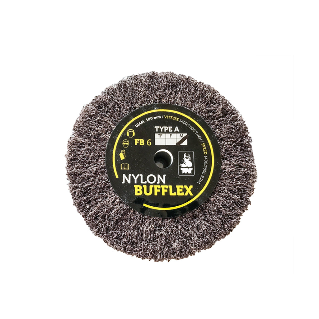 Bufflex Flap Wheel for fine Grinding disc 120 Medium 100 x 25 mm