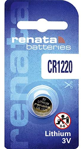 Renata #CR1220 Lithium Coin Battery