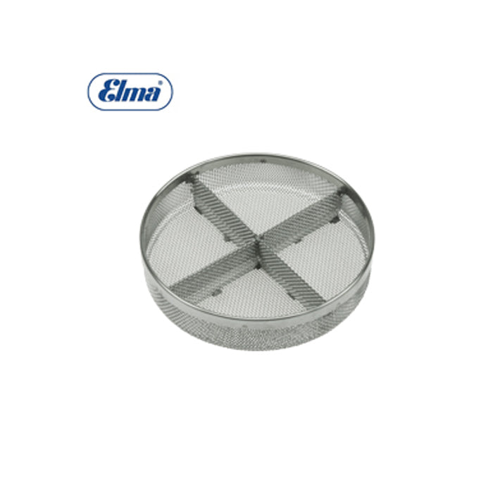Elmasolvex cleaning basket with 4 divisions 64 mm stainless steel Elma