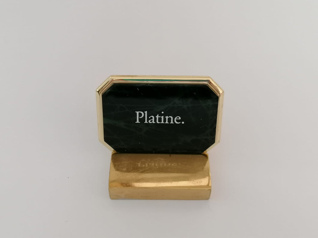 Audemars Piguet watch ads display platine