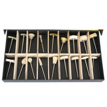 Load image into Gallery viewer, Bergeon 2686 assortment of 18 small polishing brushes
