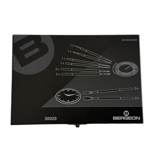 Bergeon 30020 set of hand levers tools in compact box