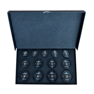 Bergeon 7499-A case press dies 13 piece set