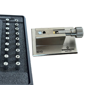 Bergeon 3010 tool for tightening the pipes of hands & winding crowns